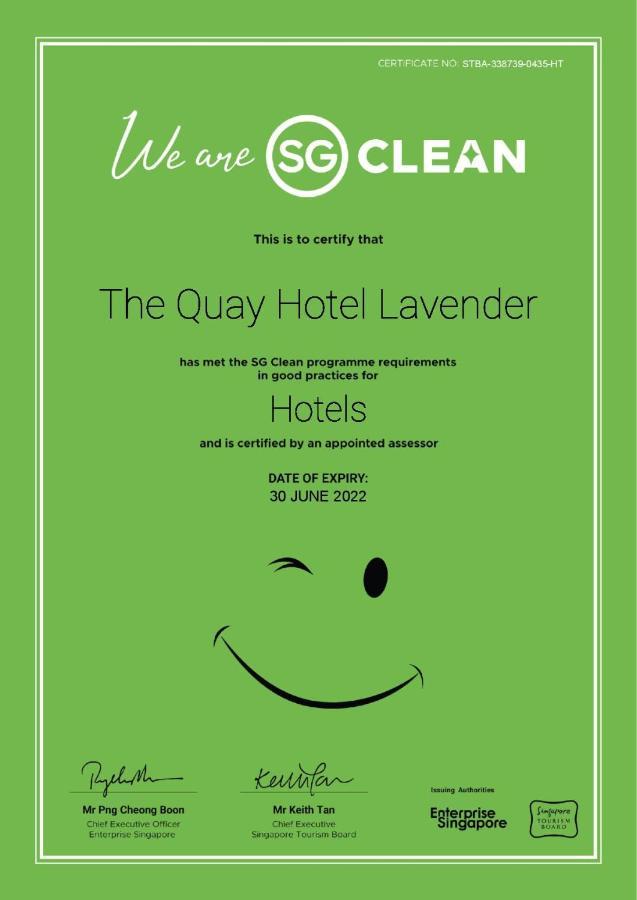 Aqueen Hotel Lavender Singapore Exterior photo